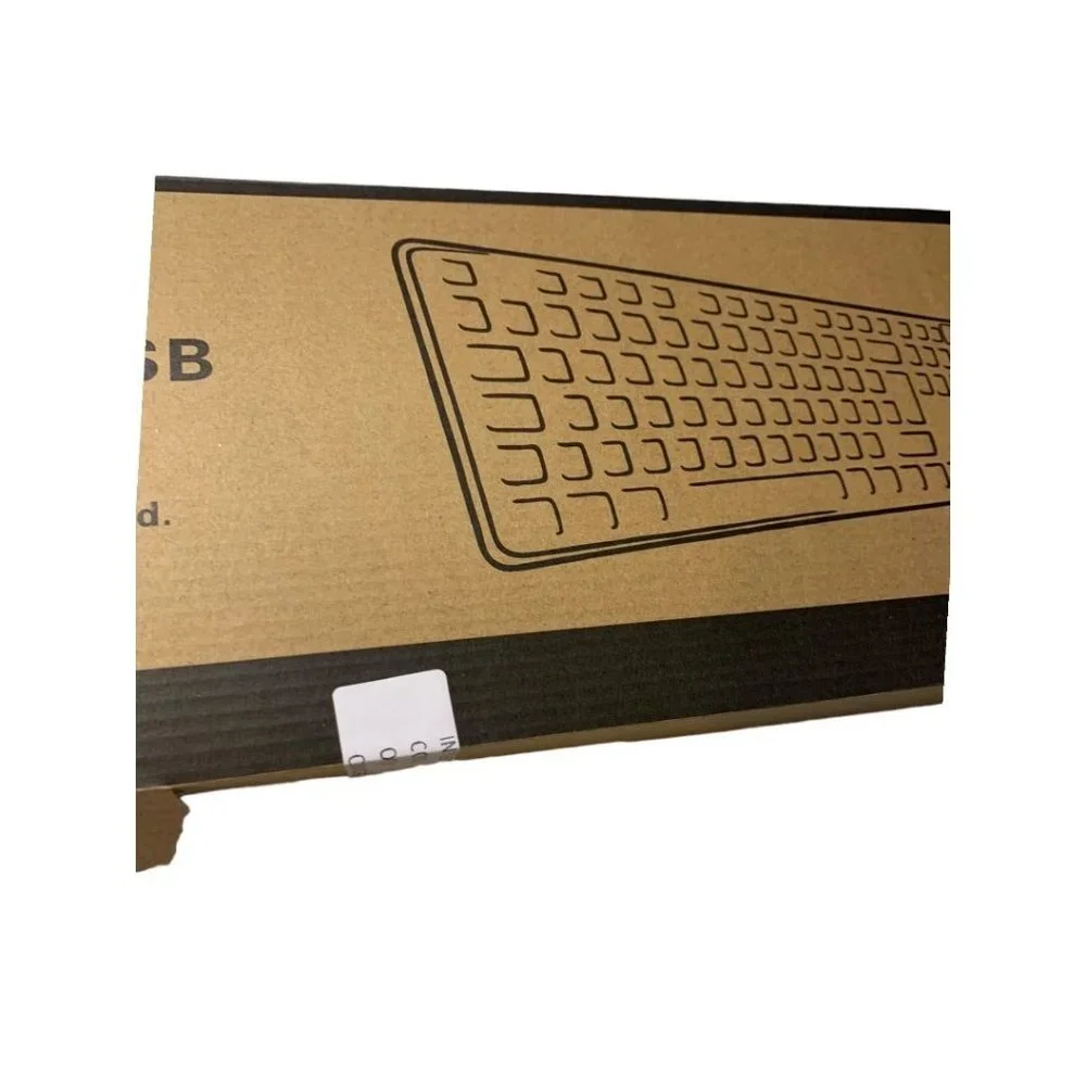 iMicro KB-US0803 104-Key Wired‎ USB English Keyboard Black